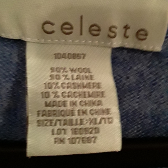 Celeste Women's Light Sweater/Long Sleeve Teeshirt - Picture 5 of 7